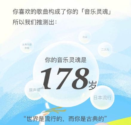 网易云音乐灵魂年龄是什么意思