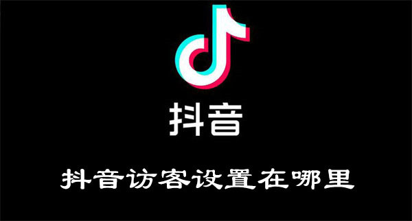 抖音访客设置在哪里