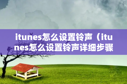 itunes怎么设置铃声（itunes怎么设置铃声详细步骤）