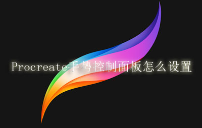 Procreate手势控制面板怎么设置