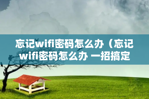 忘记wifi密码怎么办（忘记wifi密码怎么办 一招搞定）