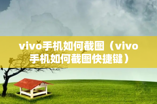 vivo手机如何截图（vivo手机如何截图快捷键）