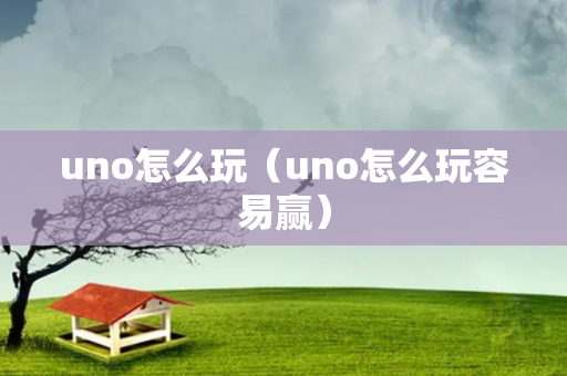 uno怎么玩（uno怎么玩容易赢）