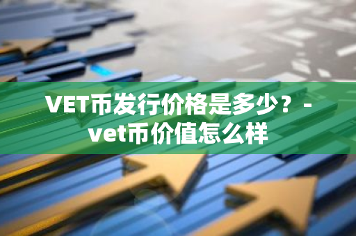 VET币发行价格是多少？-vet币价值怎么样