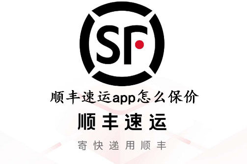 顺丰速运app怎么保价