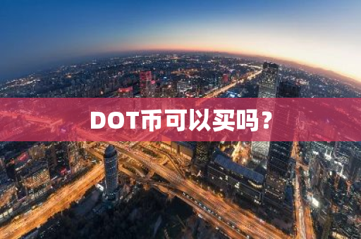 DOT币可以买吗？