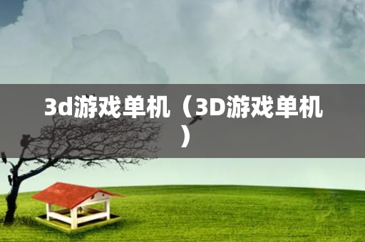 3d游戏单机（3D游戏单机）