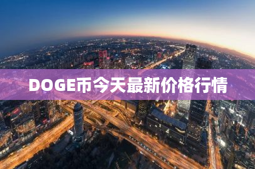 DOGE币今天最新价格行情