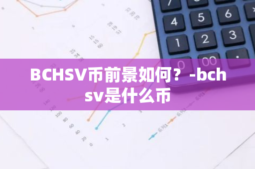 BCHSV币前景如何？-bchsv是什么币