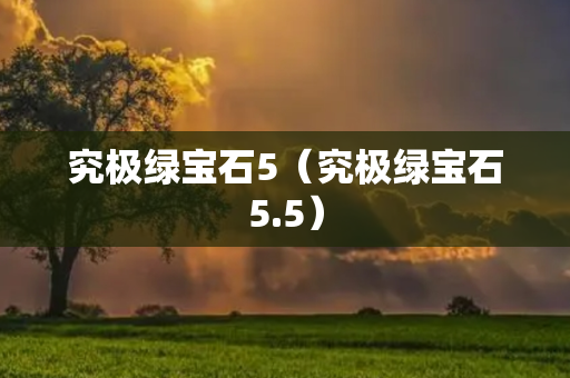 究极绿宝石5（究极绿宝石5.5）