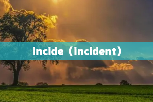 incide（incident）