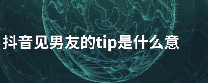 protip是什么意思