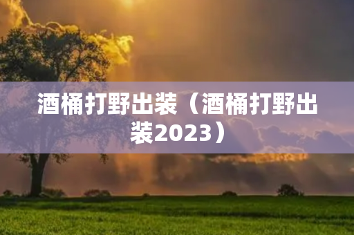 酒桶打野出装（酒桶打野出装2023）