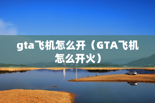 gta飞机怎么开（GTA飞机怎么开火）