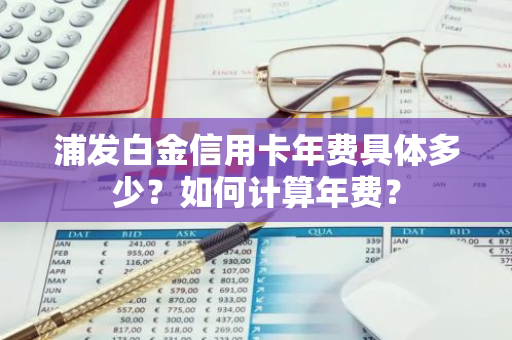 浦发白金信用卡年费具体多少？如何计算年费？