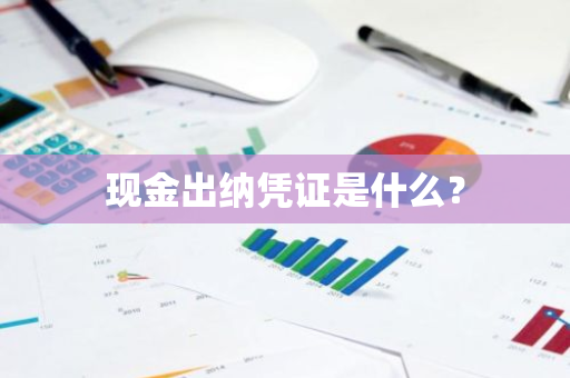 现金出纳凭证是什么？