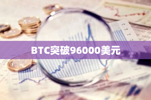 BTC突破96000美元