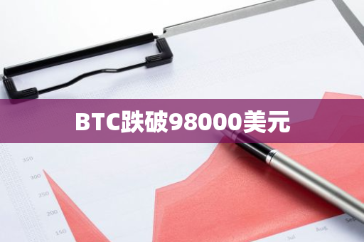 BTC跌破98000美元