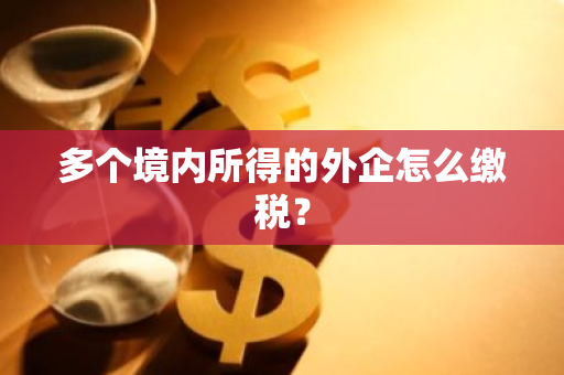 多个境内所得的外企怎么缴税？