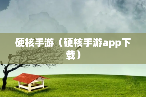 硬核手游（硬核手游app下载）