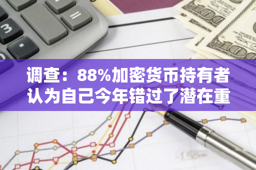 调查：88%加密货币持有者认为自己今年错过了潜在重大收益