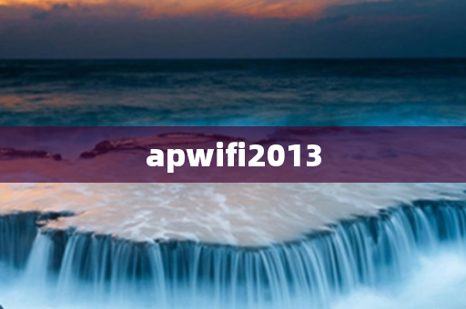 apwifi2013