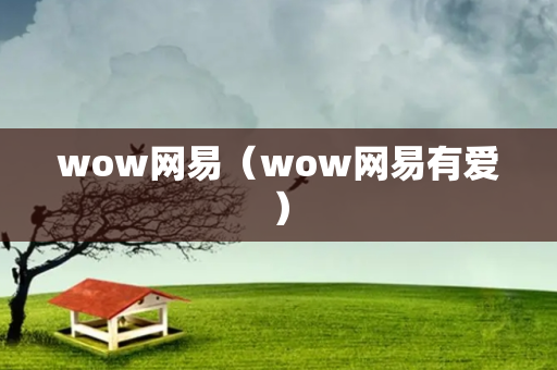 wow网易（wow网易有爱）