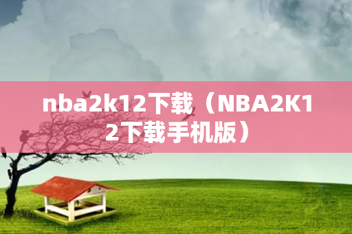 nba2k12下载（NBA2K12下载手机版）