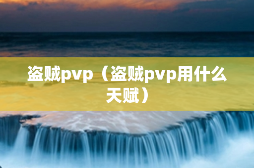 盗贼pvp（盗贼pvp用什么天赋）