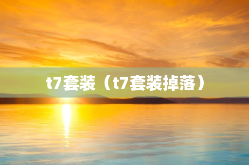 t7套装（t7套装掉落）